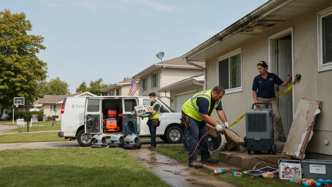 Water Damage Restoration in Hazleton, PA near me